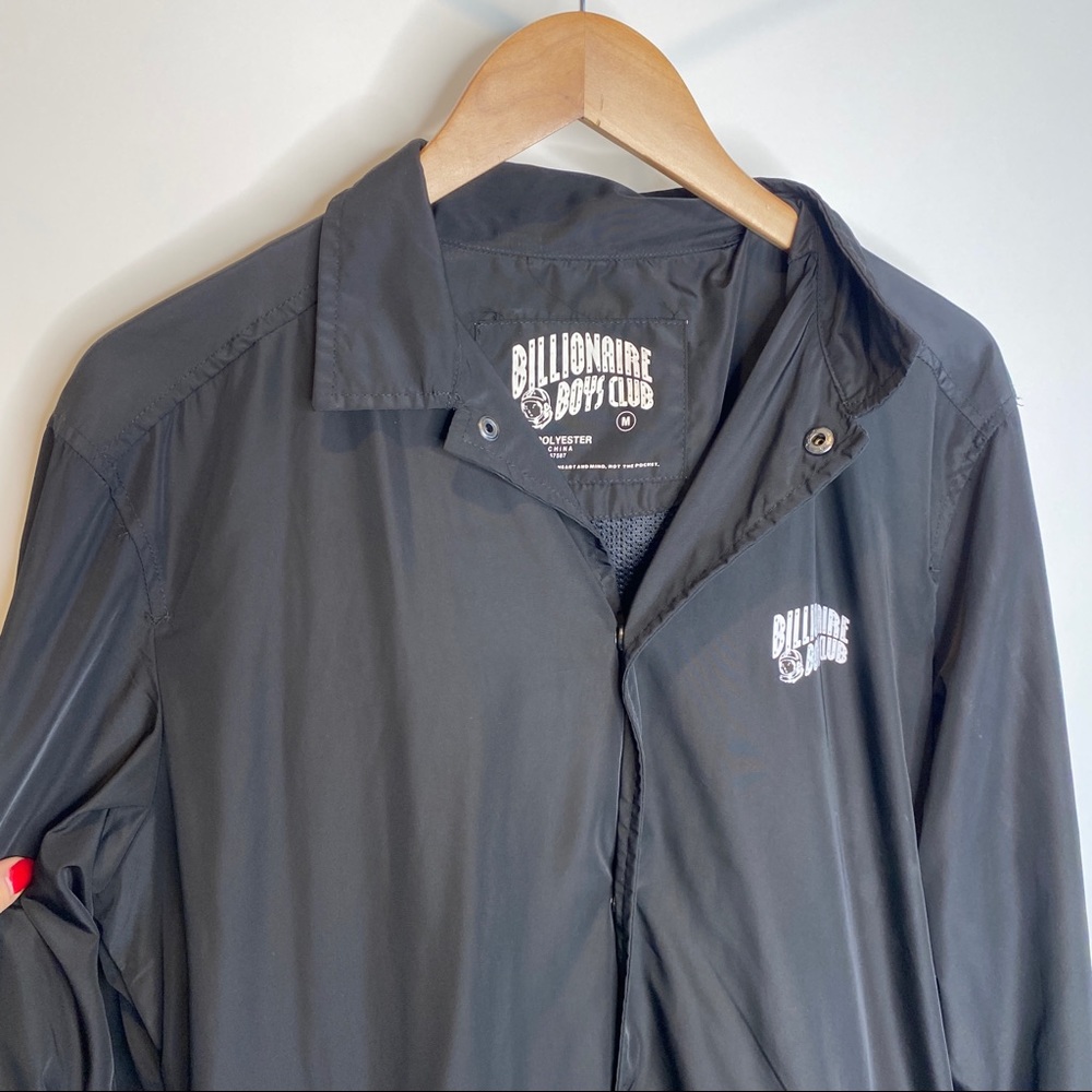 Billionaire Boys Club Black Windbreaker Jacket - Picture 2 of 8